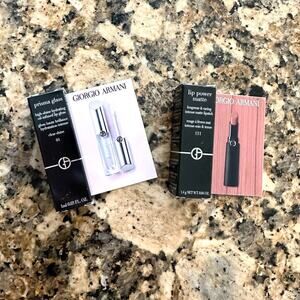 Brand New Giorgio Armani Luxury Lip Products